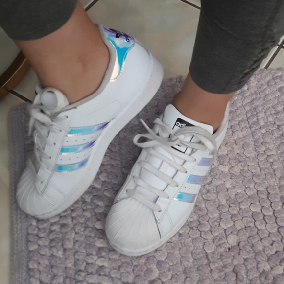 adidas superstar holographic dames